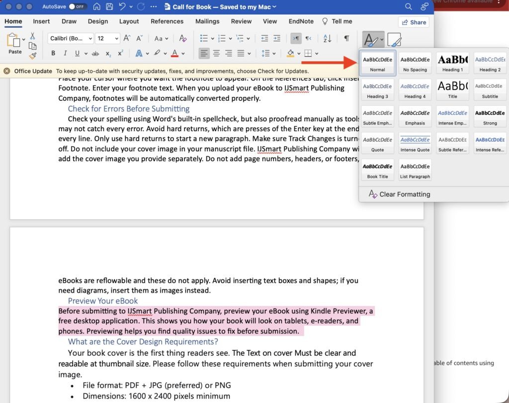 eBook Formatting Guide