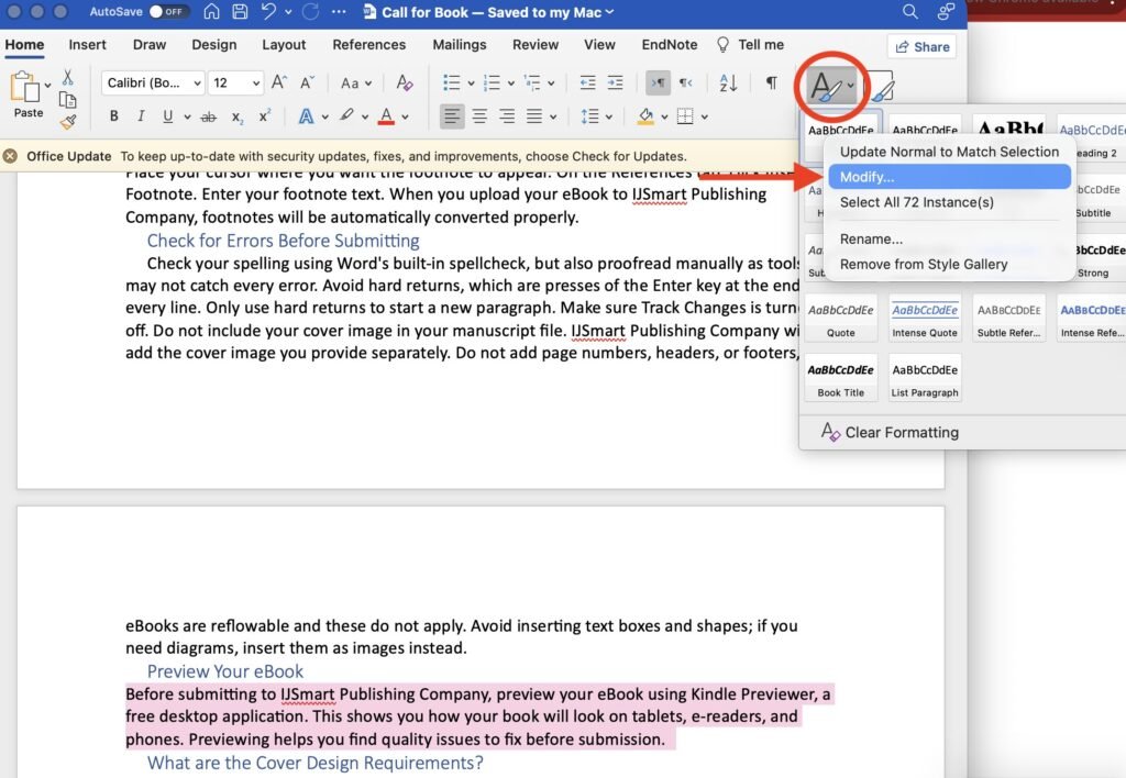 eBook Formatting Guide