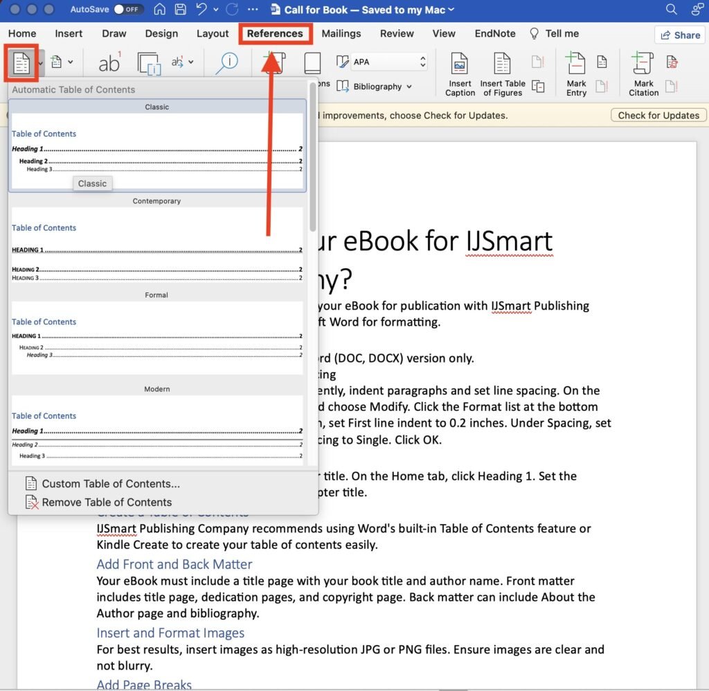 eBook Formatting Guide